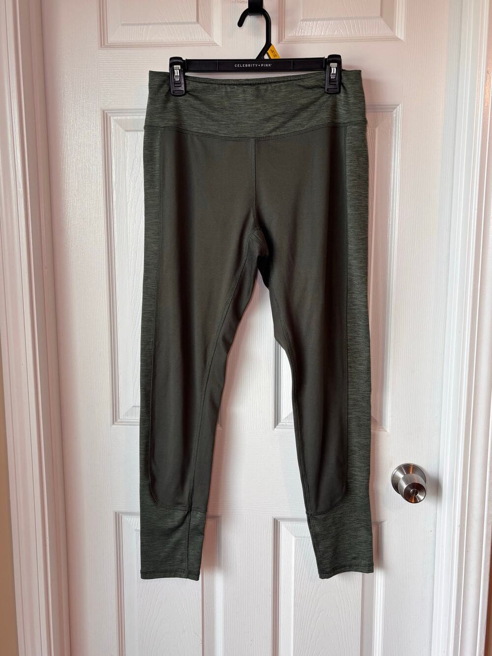 RBX Women’s Olive Green High Rise Performance Leggings Size Large